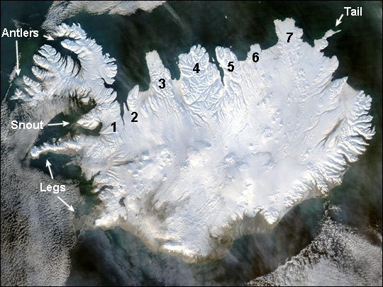 Iceland in winter