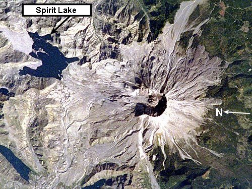 Mt. St. Helens after the eruption