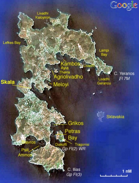 The seven churches and Patmos